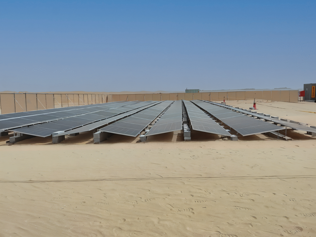 Specialist Services - Solar Power at Camp 03